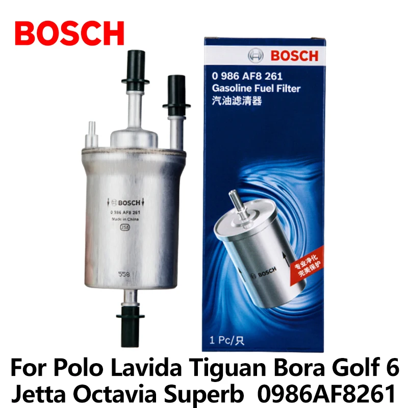 Bosch Car Fuel Filter For Polo Tiguan Bora Golf 6 Jetta Octavia Superb