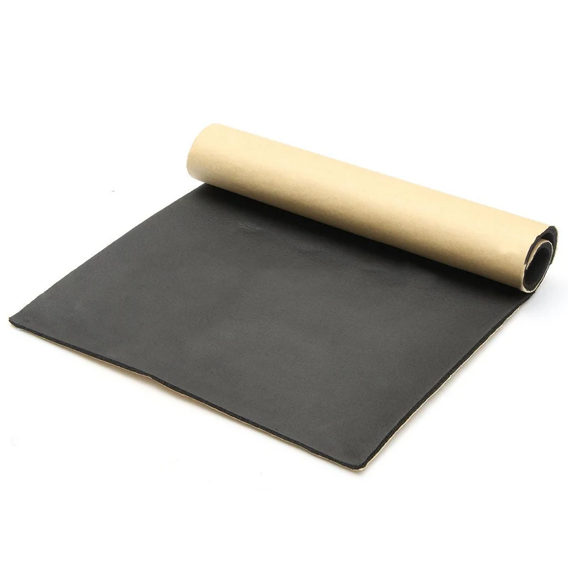 5mm Car Sound Proofing Deadening Van Boat Insulation Closed Cell Foam Heat Insulation Mat Door Roof Trunk Hood 30*50cm