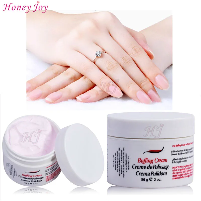 

56g Professional Nail Polishing Wax Nail Art Buffing Cream 56g Manicure File Nails Decoration Varnish Tools Pink Wax Coat Luster