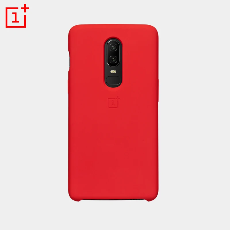 

Original OnePlus 6 Silicone Case Protective Cover official Product Slim Silicone Protective Case Back Cover For OnePlus 6