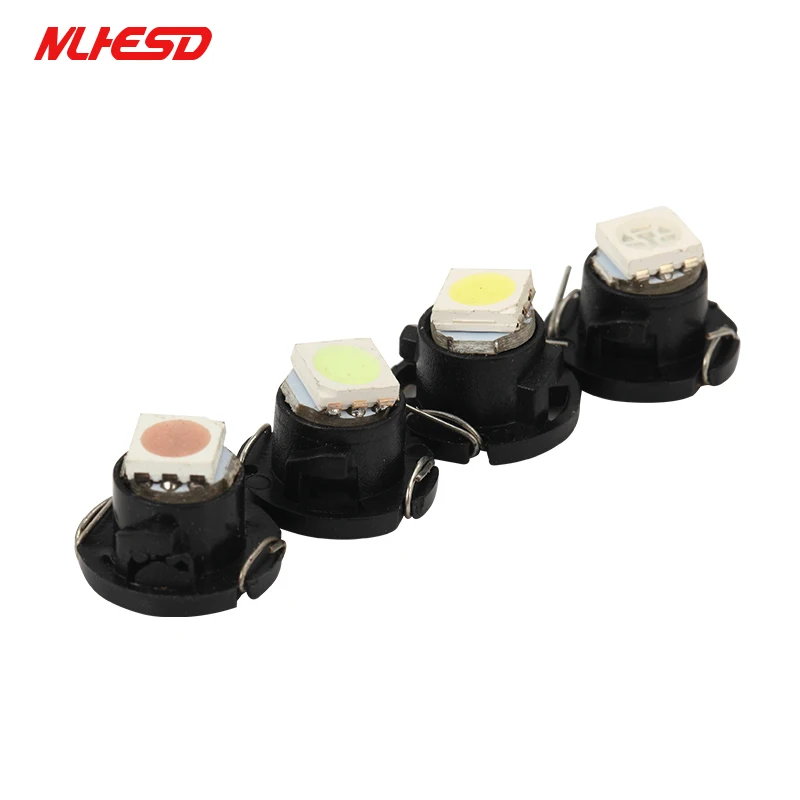 50 шт. T4.7 светодиодный светильник s 5050 автомобиля SMD LED лампы для фар Индикаторы
