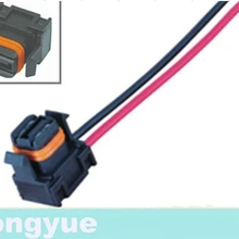 Longyue 2 шт Универсальный 2-контактный автомобильный водонепроницаемый разъем Дистрибьютор адаптер электропроводки 15 см провода