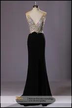 Wunderschöne Luxus Kristall Kleid Mit Steinen Frauen Strass Mermaid Formales Langes Schwarzes Abendkleider Real Glitter abendkleider