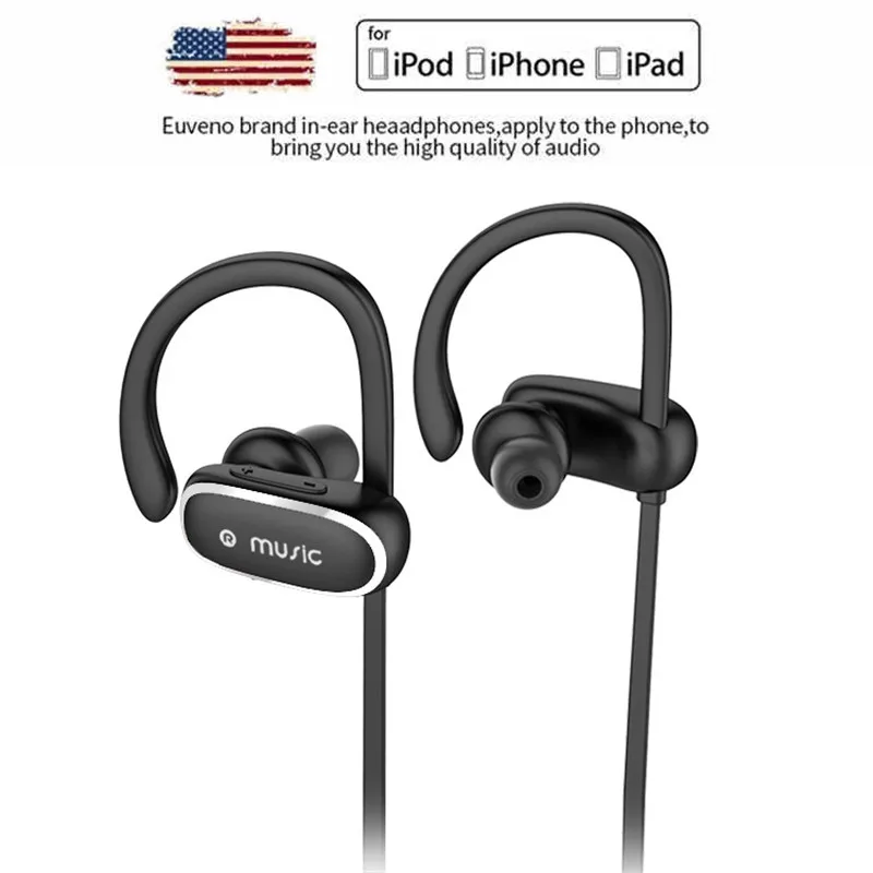 

long working time Bluetooth Headphones Wireless headset Sports Earphones with Mic HD Stereo Sweatproof Earbuds for Gym Running