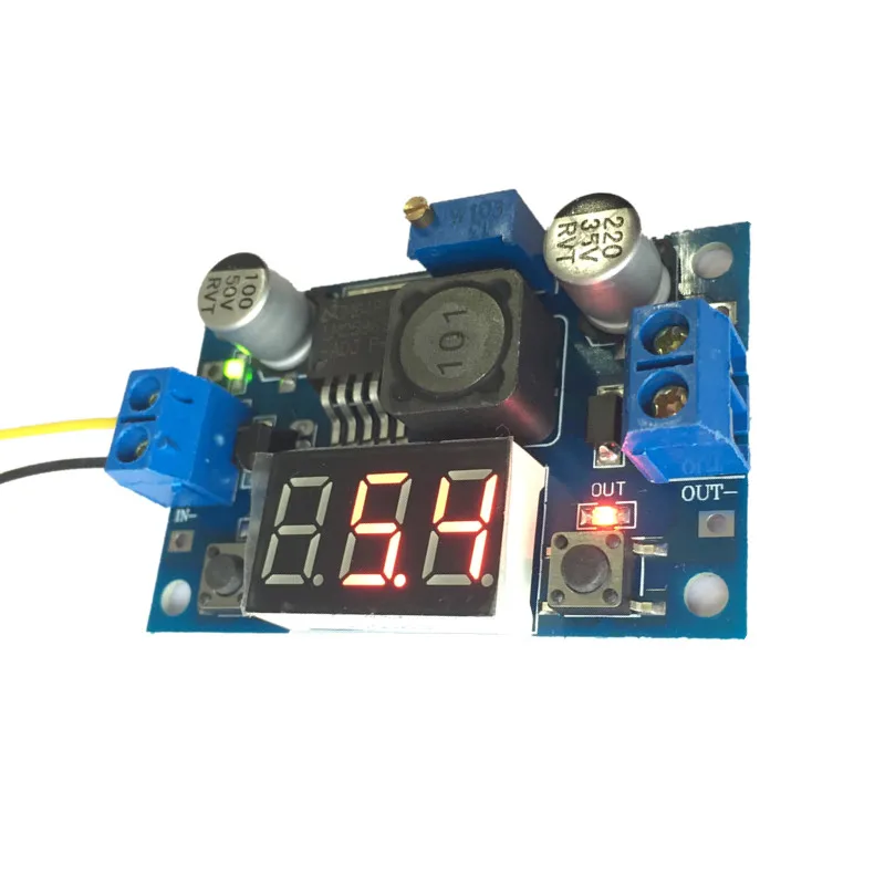 2 шт. понижающий модуль LM2596 3 В 5 12 24 40 в|power adjuster|power supply adjustablevoltage regulator adjustable |