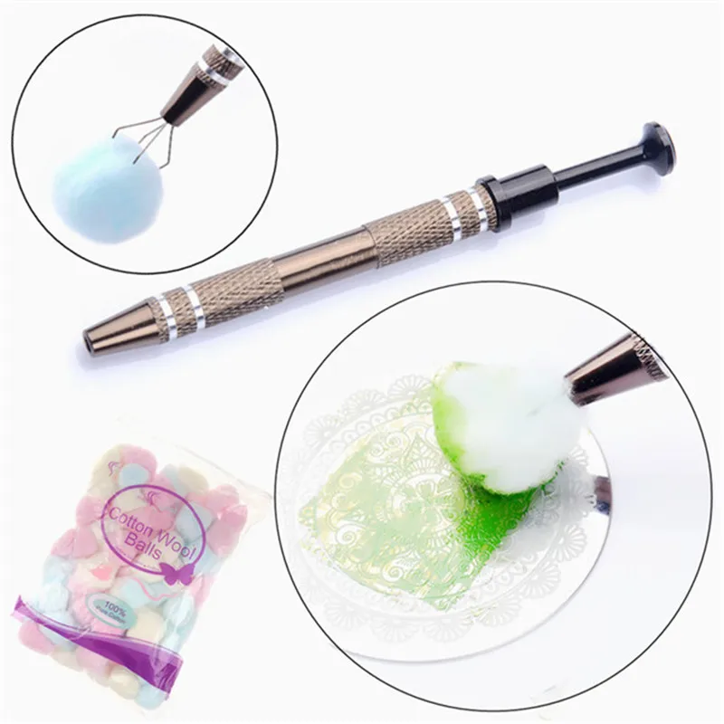 Buy 1Pc Manicure Saver Cotton Claw & 1 Bag Cotton