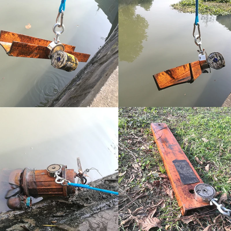 Double Side 300KG Big Strong Magnet Fishing Salvage 