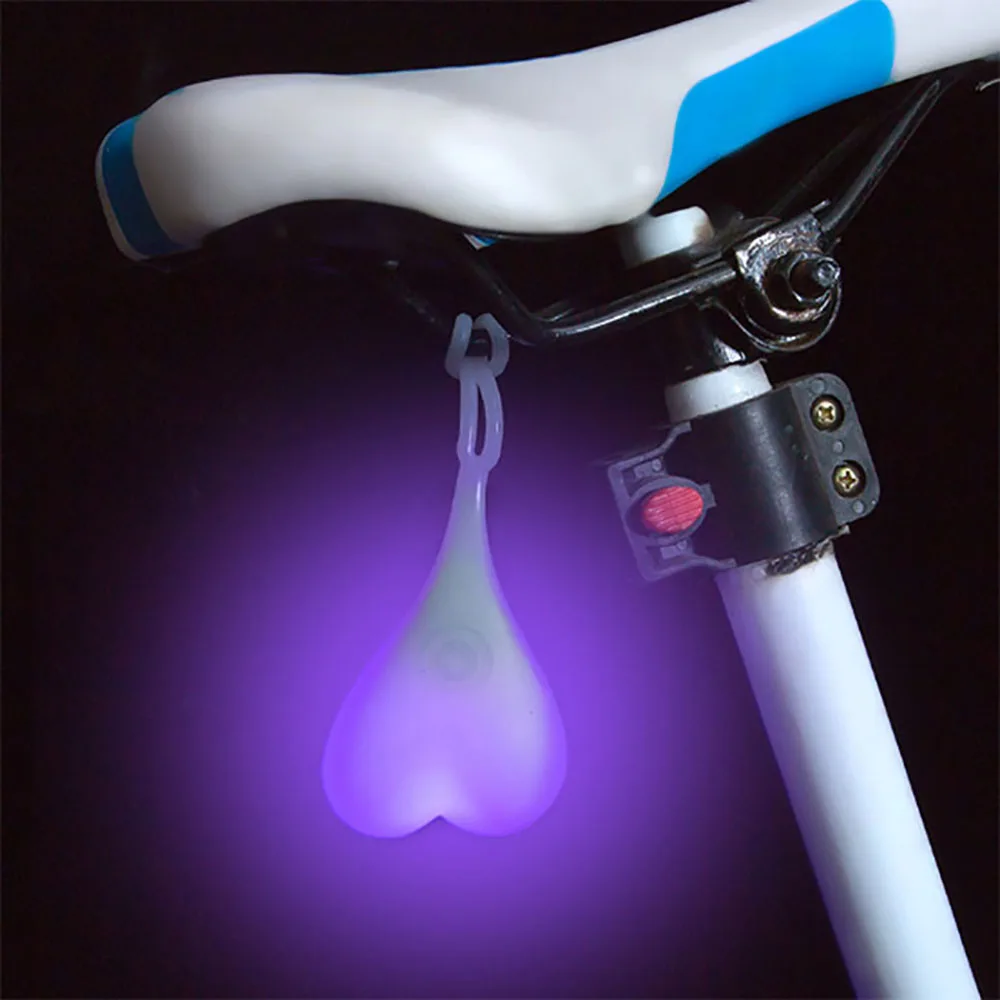 2019 силиконовый предупреждающий фонарь для велосипеда Уличное оборудование