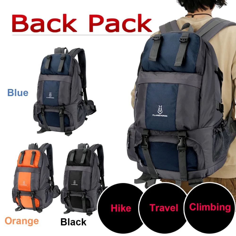 Alpinismo All'aperto Escursione Grande Campeggio Zaini Borsa Rampicante 50l Impermeabile Molle Sport Arrampicata Zaino Di 8FqwTOOR