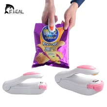 Portable Hand Pressure Mini Sealing Machine Heat Sealer Capper Food Saver Storage For Plastic Bags Package