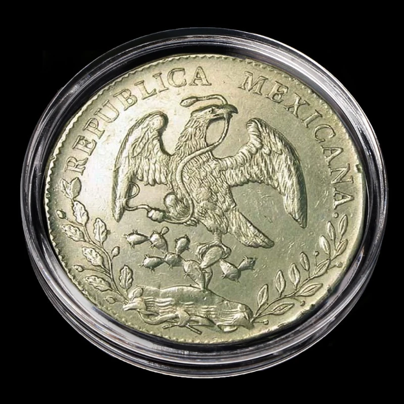 5 шт. 40,6 мм Монета Держатель Капсулы прямой подходит для 1 унций американский Серебряный орлы
