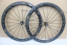 베스트 셀러 초경량 능 직물 cosmic SLR 탄소 바퀴 700C 50mm Clincher 25mm 폭 Powerway R36 Racing Road Bike Wheelset
