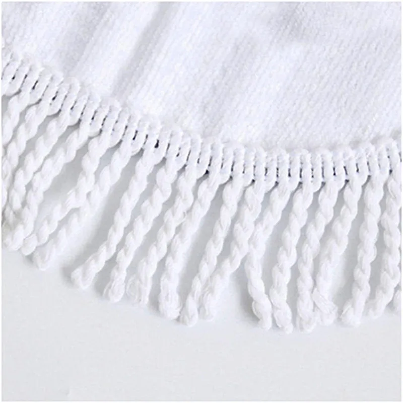 Мандала микроволокнистая ткань для полотенец пляжное полотенце хлопок для взрослых Индийская Йога коврик одеяло с кисточками большое круглое банное полотенце 150 см гобелен