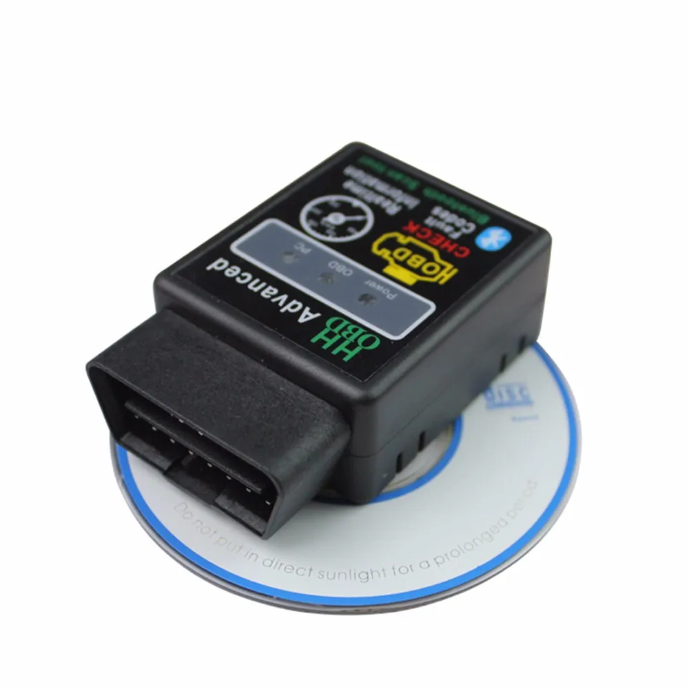Лучшее качество Bluetooth ELM327 HH OBD 2 II автомобильный диагностический инструмент ELM 327