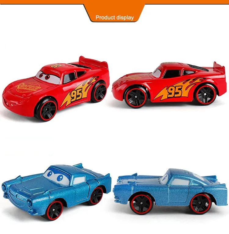 7 шт./компл. disney Pixar Cars 3 Lightning McQueen Jackson Storm Cruz Mater Mack Uncle Truck 1:55 автомобиль из литого металла модель игрушка для мальчиков