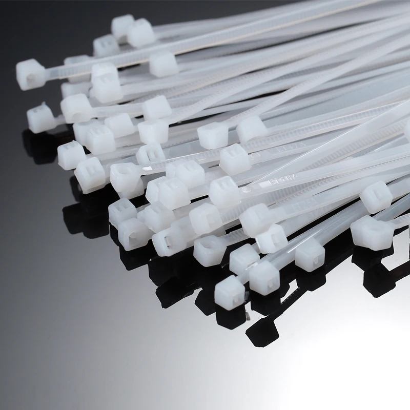 Самоблокирующиеся пластиковые нейлоновые кабельные стяжки на молнии 500 шт черные кабельные стяжки крепежные Петли Кабеля различные спецификации