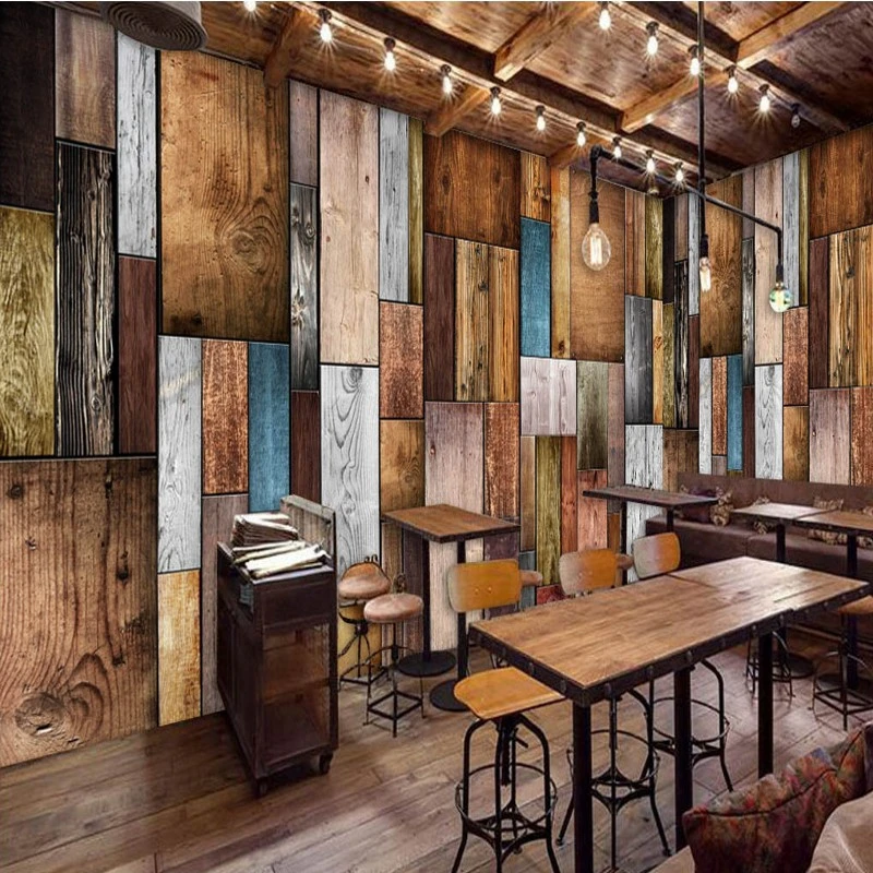 Custom Mural Europe The United States Fashion Wood Mural Bedroom Living Room Wallpaper Tv Wall Decoration Painting Wood Mural Custom Muralliving Room Wallpaper Aliexpress