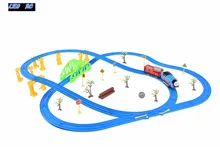 LEO RC DIY Tomas and friends B/O train PP plastic track toys