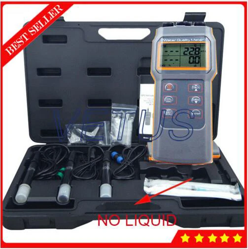 

AZ86031 Online dissolved oxygen meter with Water Quality Dissolved oxygen tester PH meter Conductivit Salinity