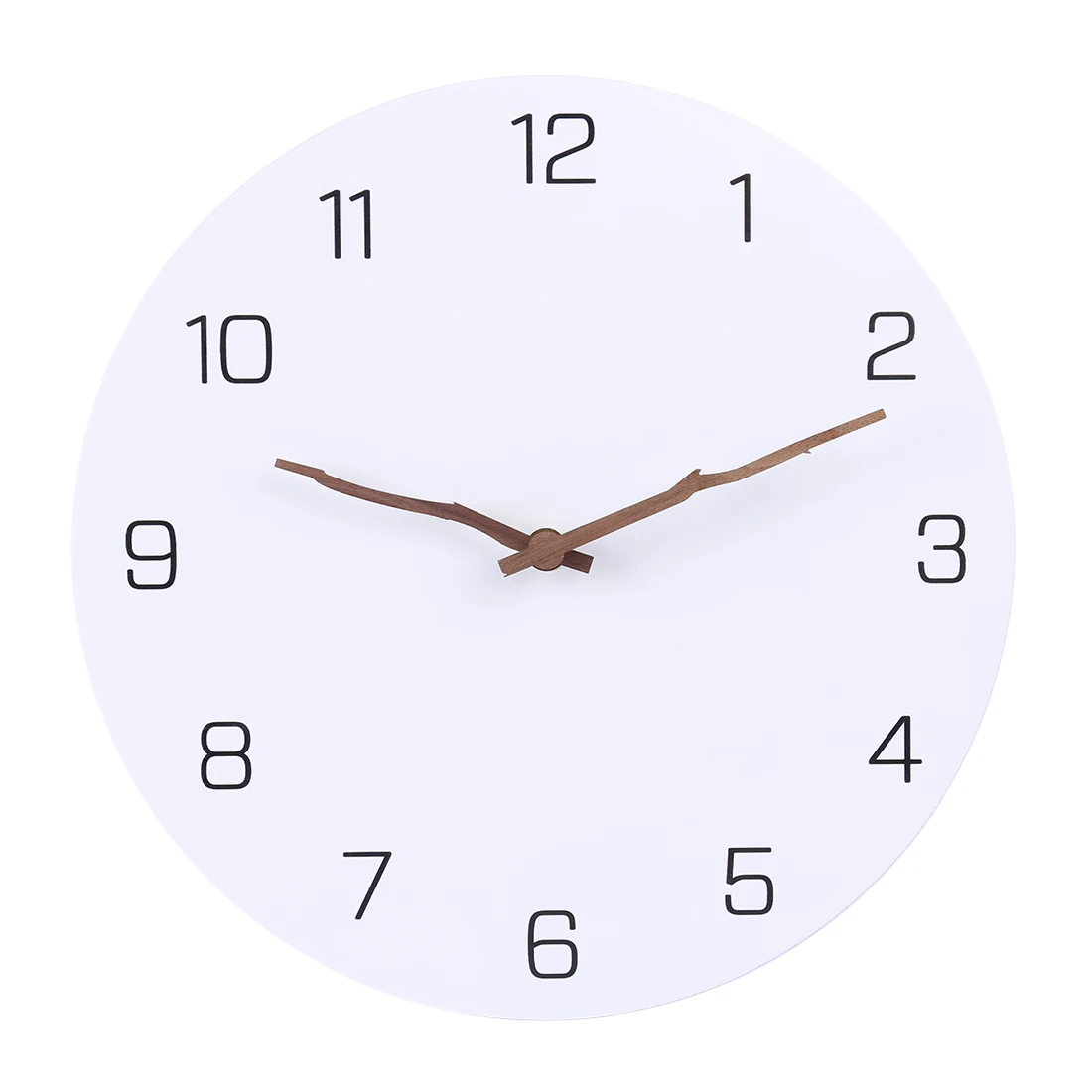 Homingdeco 12 дюймов скандинавские немые настенные часы Современные креативные Подвесные часы минималистичные прикроватные деревянные часы для гостиной домашний декор