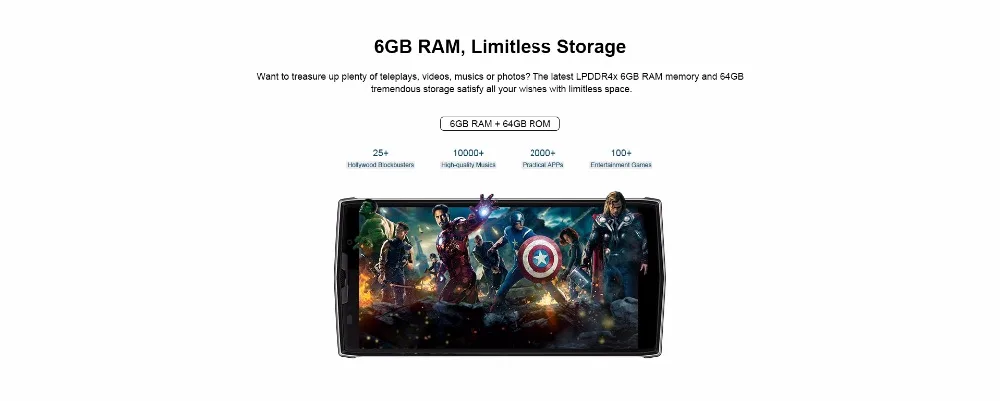 DOOGEE BL9000 смартфон 9000mAh 5,99 ''18:9 FHD+ MTK6763 Восьмиядерный 6GB 64GB Android 8,1 4G Двойная камера 12M OTG Беспроводная зарядка