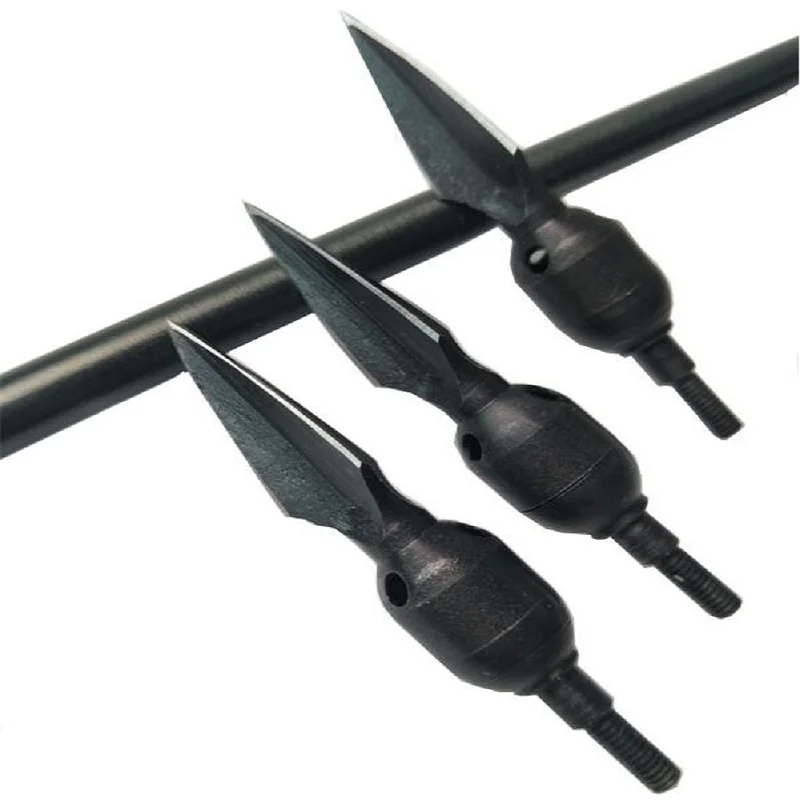 6pcs Archery Whistle Broadhead Hunting 2.9 Inch Arrowhead Alloy Steel
