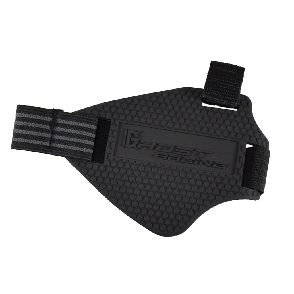 1 Pc PVC Rubber Motorcycle Motorbike shift Pad shoe Boot cover Protective Gear Motocross Gear Riding Racing Brake Cover Black