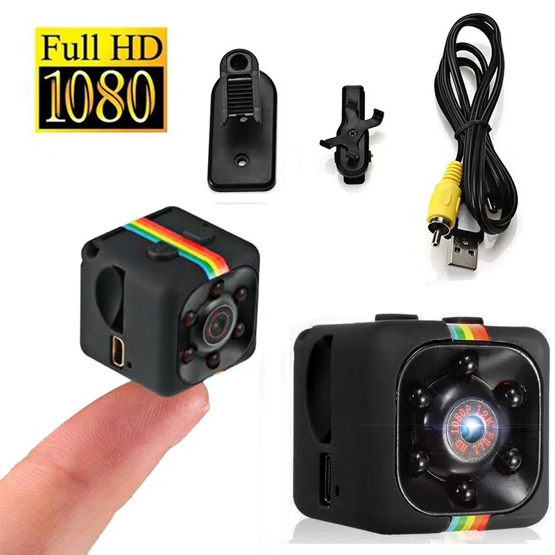 Volemer Mini Camera SQ11 1080P Sport DV Mini Infrared Night Vision