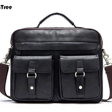 Новая мужская деловая сумка-портфель Crazy Horse из натуральной кожи, повседневная сумка на плечо, Большая вместительная сумка-мессенджер для зрелых женщин, ручная сумка l103