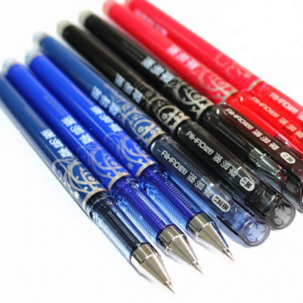 

1PCS/Sell Can Eliminate Rod Erasable Pen Blue / Black Ink Refill Magic Ballpoint Pen Office Supplies Student Exam Spare, Unisex