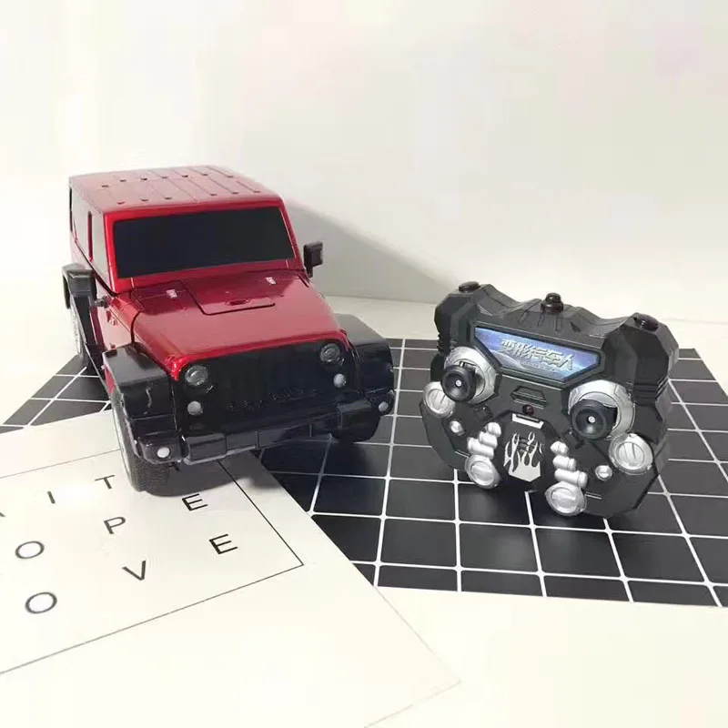 

Remote control car  children's toys  charging  Transformers  toy boy   deformed robot  deformed car man