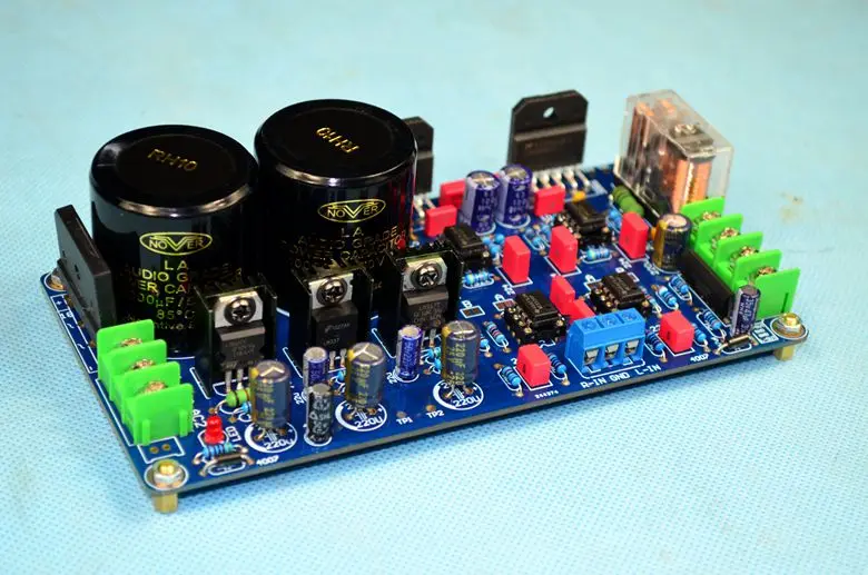 LM3886 Плата усилителя 68 Вт + DC servo 5534 независимый op amp двойной AC22 28V усилитель