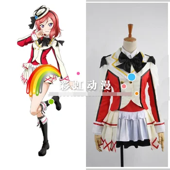 

Love Live Nishikino Maki Women Cos Anime Cosplay Costum Full Set