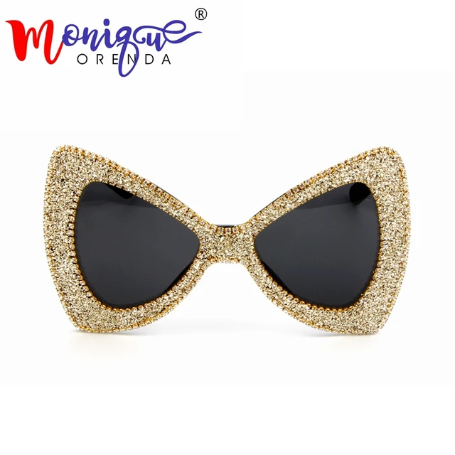 Special Price MONIQEU Oversized Sunglasses Women Luxury Gold diamond Butterfly Brand Designer Sunglasses For Ladies big frame shades Oculos Special Price MONIQEU Oversized Sunglasses Women Luxury Gold diamond Butterfly Brand Designer Sunglasses For Ladies big frame shades Oculos