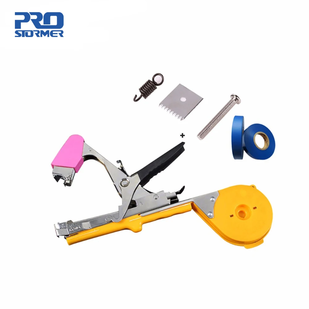 

PROTORMER Garden Tapetool Sets Fruit Vegetable Branches Binder Non-waste Taping Machine Garden Tapener Tool Stem Strapping Tying