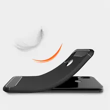 

For Huawei P20 Lite Case Luxury Brushed Carbon Fiber Phone Cover For Coque Huawei Nova 3e Case P20 Lite Smartphone Accessories