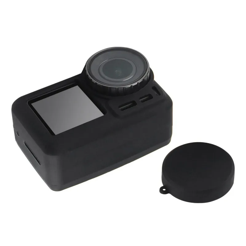 Спортивная камера силиконовый чехол Защитный чехол для объектива ремень ремешок для DJI OSMO ACTION