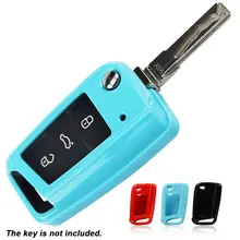 Мути-цвет ABS Автомобильный ключ крышка для Volkswagen Golf LAMANDO TOURAN SPORTSVAN авто аксессуары брелок ключ Чехол Держатель