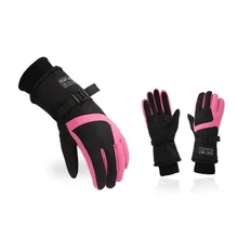 Зимний теплый для катания на лыжах перчатки для катания на сноуборде мотоциклетные перчатки ветрозащитный водонепроницаемый для снега перчатки