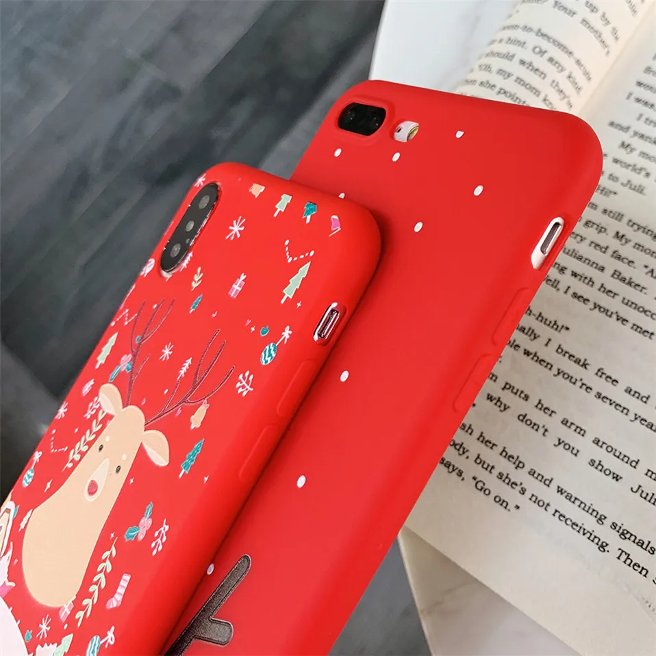 Cute Christmas iphone x xs max xr case 03