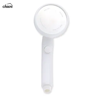 

Cheen Super Handheld Bathroom Boost Shower Head with Switch Water Saving High Pressure Hand Shower Water Heater ShowerHeads