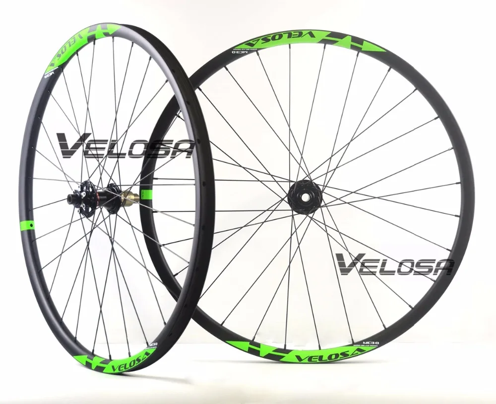 Cheap 1350g,super light 27.5inch/650b MTB XC boost carbon wheelset 27.5" boost wheel for mountain bike 15x110,12x148 boost version 10