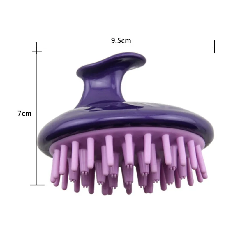 Щетка для ванны душа Спа для похудения Массажная щетка силикон головы шампунь для тела щетка для массажа головы гребень уход за волосами Расческа