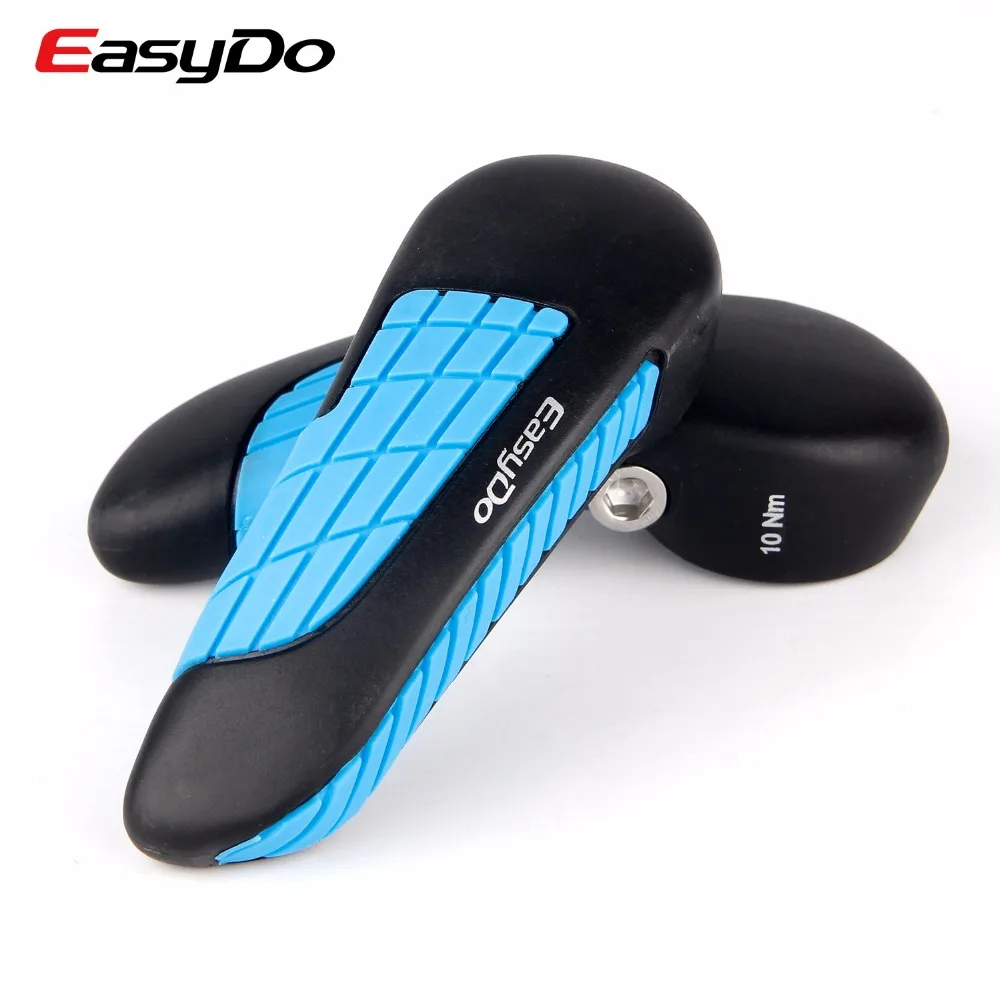 

EasyDo Bike Handlebar Grips Ends Ergonomic Bicycle Handle Grips For Mountain Road Bike Lock-on Ultralight Rubber Cycling Grips