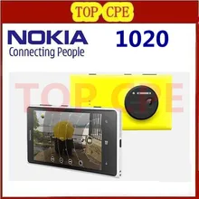 Original Nokia Lumia 1020 41.0MP Camra 32GB ROM 2G Brand mobile phone unlocked 4.5″ Touch screen Dual core WIFI Free shipping