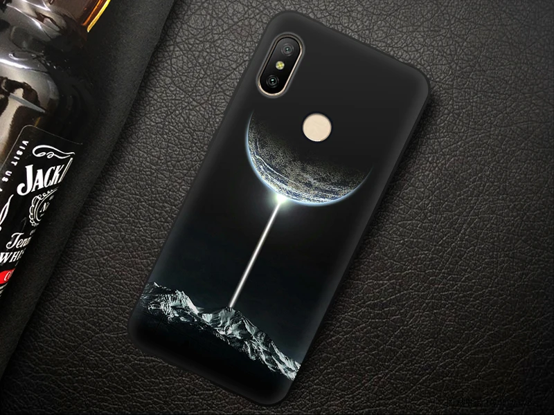 JURCHEN Phone Case For Xiaomi Redmi 6 Pro Case Global Version Cartoon Soft Silicone TPU Back Cover For Xiaomi Mi A2 Lite Case