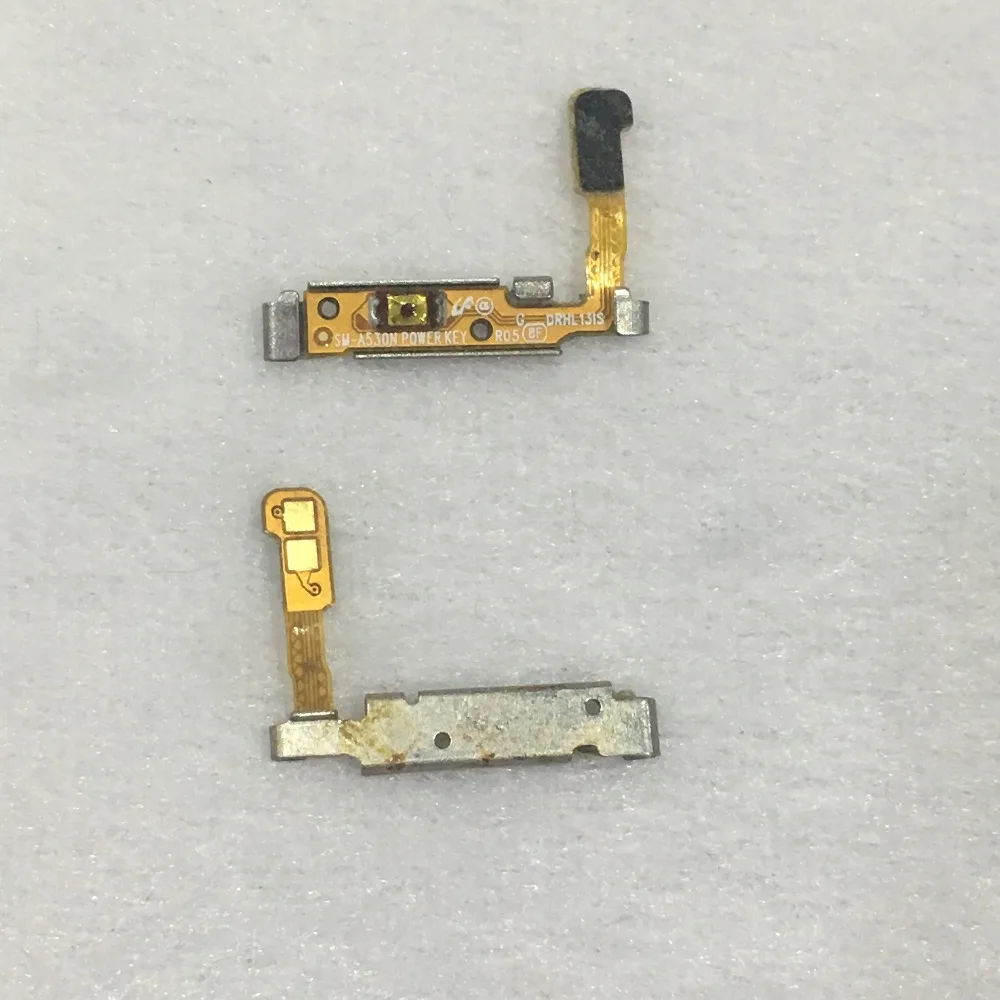 2 pcs MIXUEWEIQI Original power ON/OFF button Flex cable For Samsung A5 A530 2018 SM-A530 Power connector Replacement parts | Мобильные