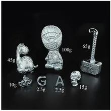 10/20/50g 99.99% Pure Ga Gallium Metal Toy Educational Diy Toy Low Melting Point Metal Magic Magician Supplies
