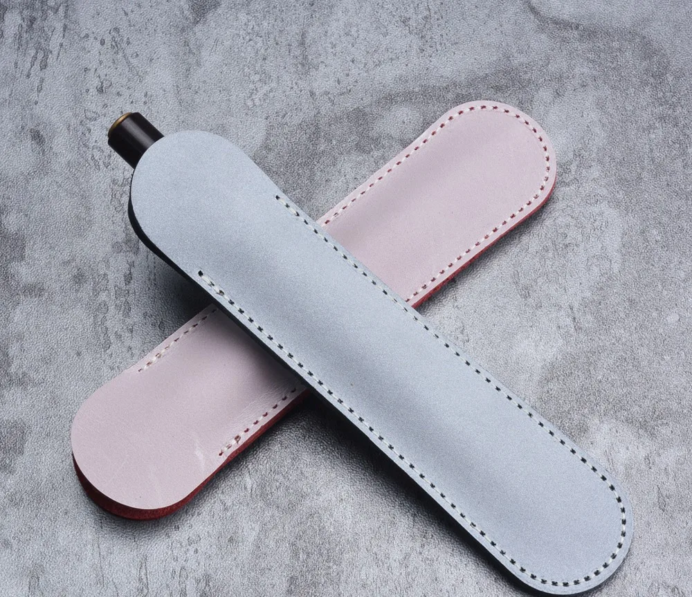 

Genuine Leather Pen Case 15*4.2cm Free Shipping