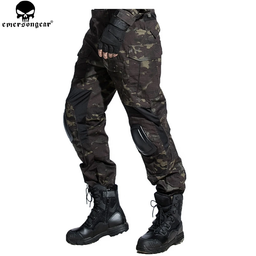 EMERSONGEAR страйкбольная тактическая БДУ форма армейская рубашка брюки с